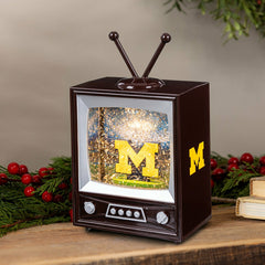 University Of Michigan Vintage TV Water Lantern - Collegiate Home