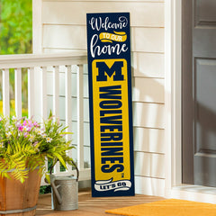 47" Double Sided Leaner, University Of Michigan, Halloween - Collegiate Home