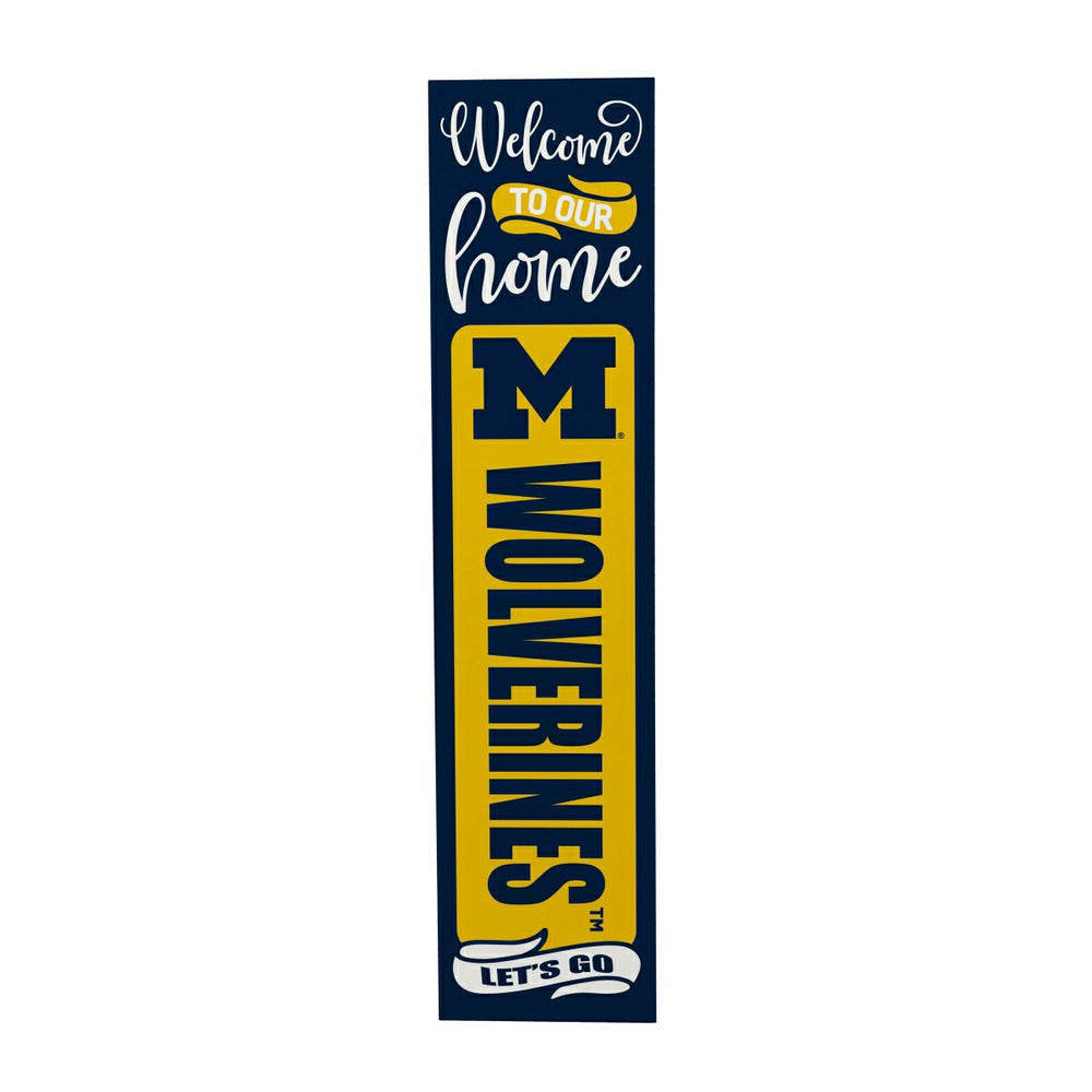 47" Double Sided Leaner, University Of Michigan, Halloween - Collegiate Home