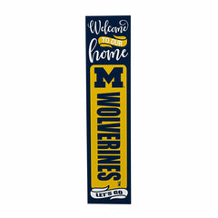 47" Double Sided Leaner, University Of Michigan, Halloween - Collegiate Home