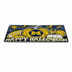 University Of Michigan Halloween PVC Mat, 28"x16" - Collegiate