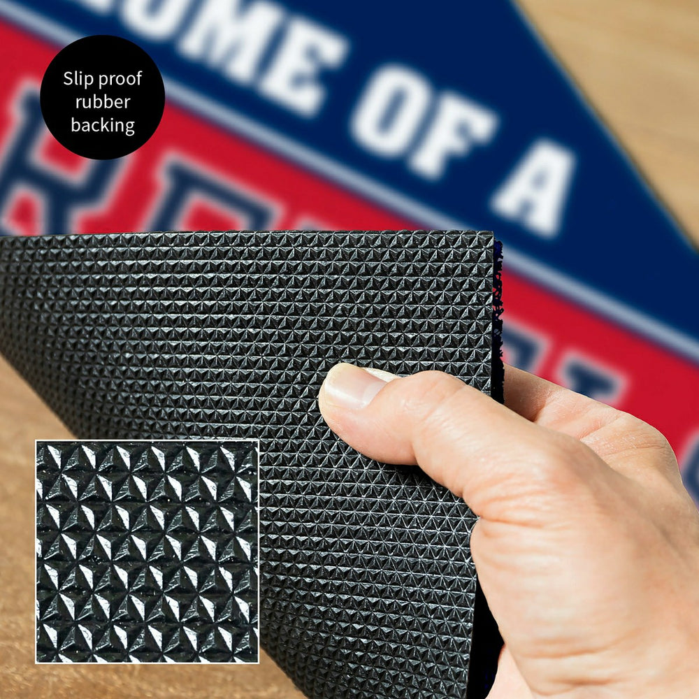 University of Mississippi, PVC Mat COLOR, Home of a Fan - Collegiate
