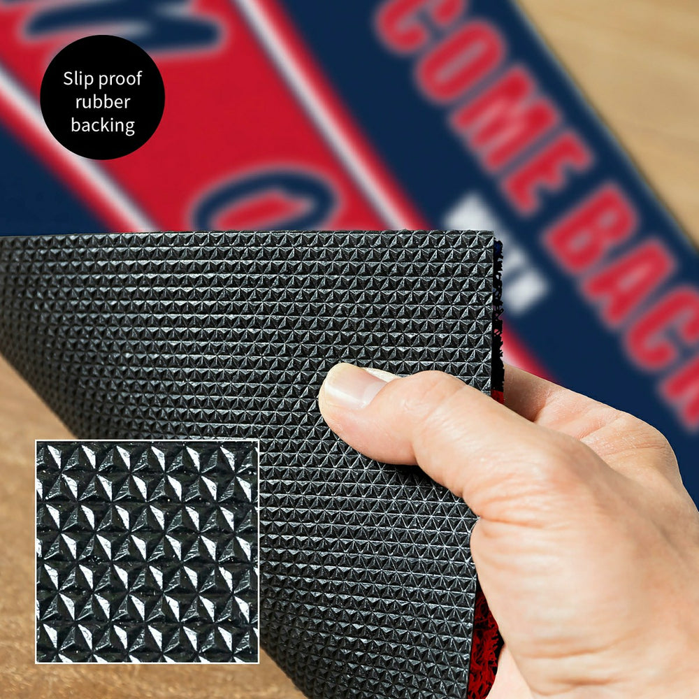 28" x 16" PVC Trapper Mat, Come Back with Tickets, University of Missi - Collegiate