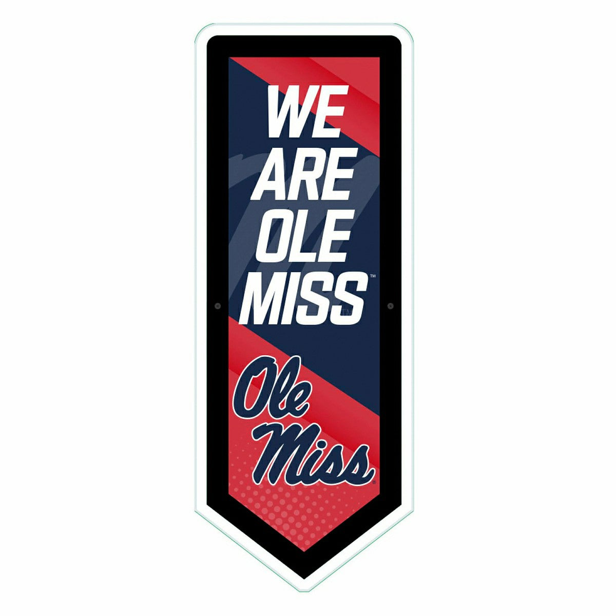 LED Wall Decor, Pennant, University of Mississippi - Collegiate Home