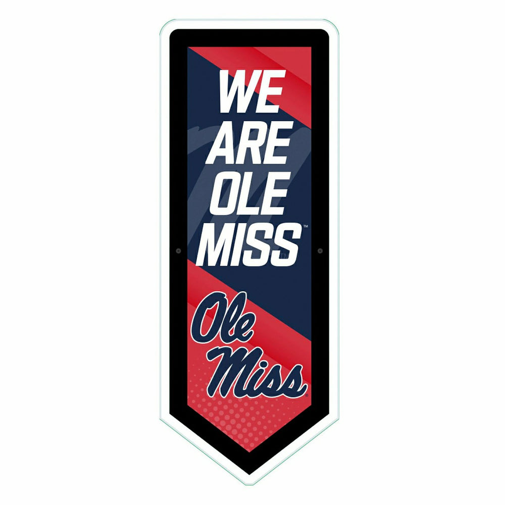 LED Wall Decor, Pennant, University of Mississippi - Collegiate Home