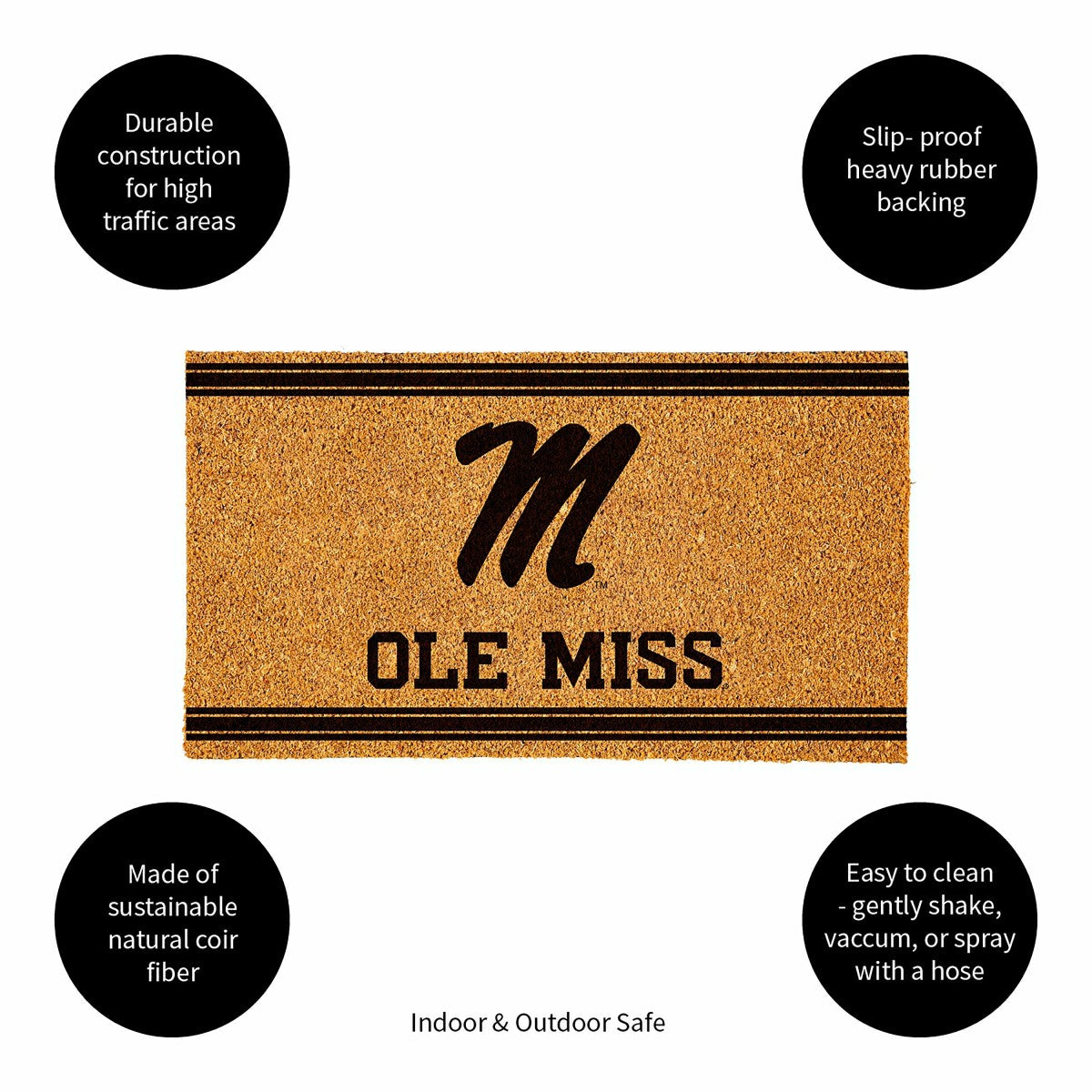 University of Mississippi, Coir Mat 1C - Collegiate