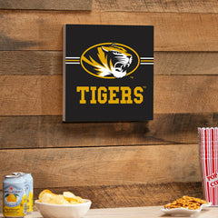 University of Missouri Wood Wall Sign, 12x12 - Collegiate Home