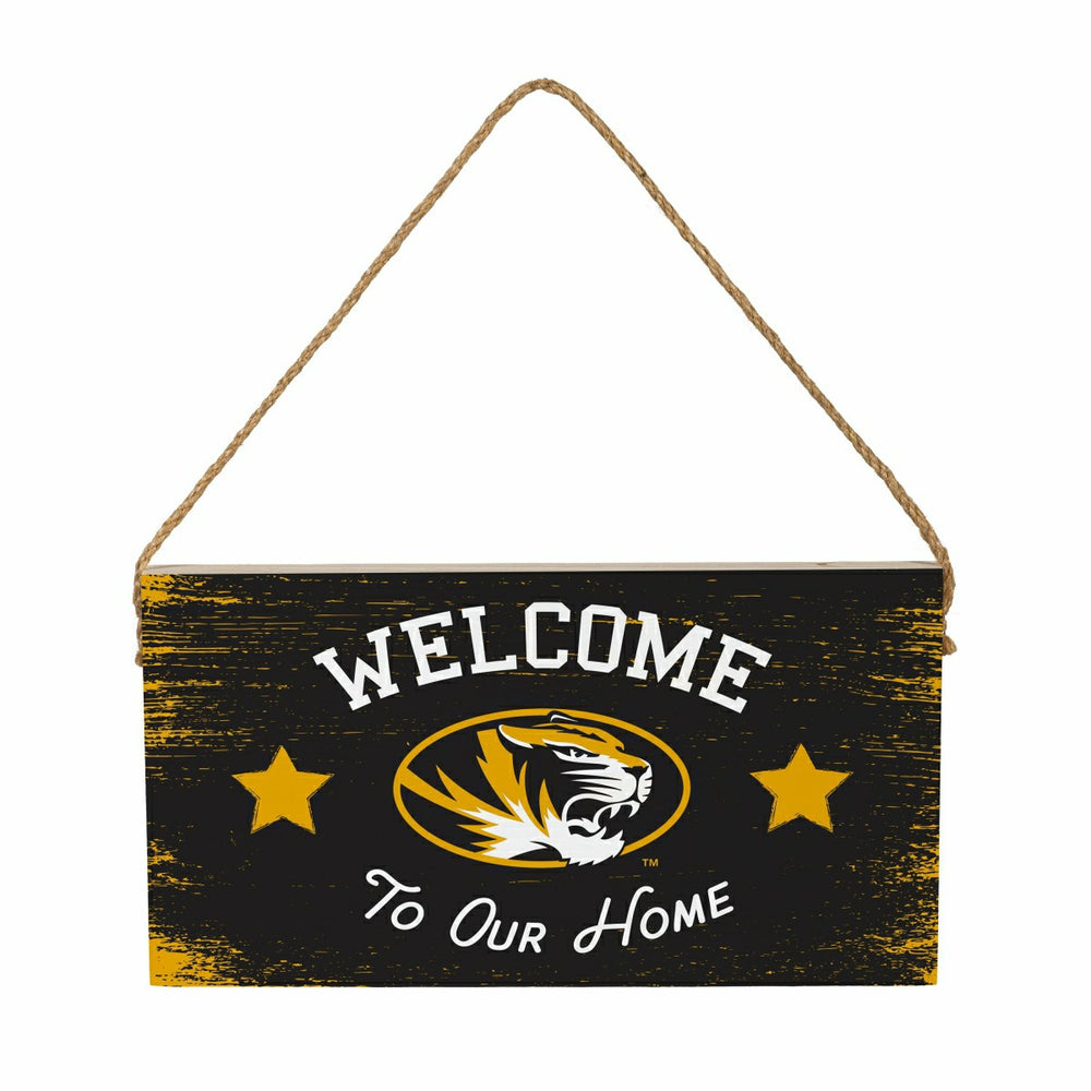 University of Missouri Wood Wall Sign, 6x11 - Collegiate Home
