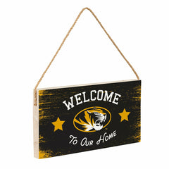 University of Missouri Wood Wall Sign, 6x11 - Collegiate Home