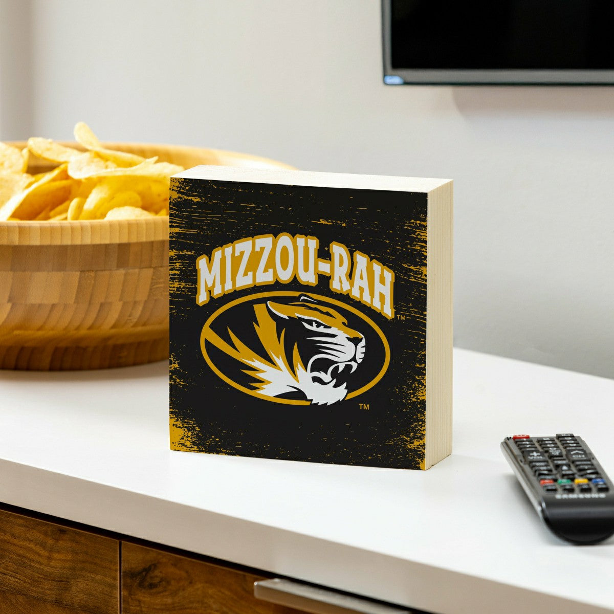 University of Missouri Plock, Down Home Fans, 6x6 - Collegiate Home