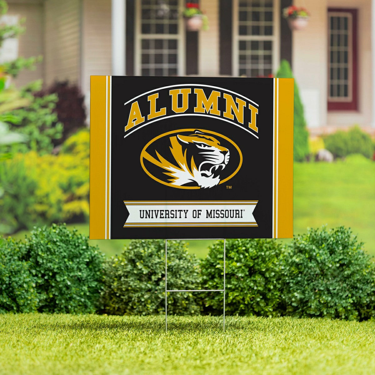 University of Missouri Coroplast Yard Sign Alumni - Collegiate Home