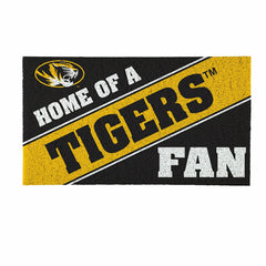 University of Missouri, PVC Mat COLOR, Home of a Fan - Collegiate