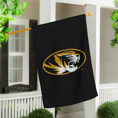 University of Missouri Applique House Flag - Collegiate Home