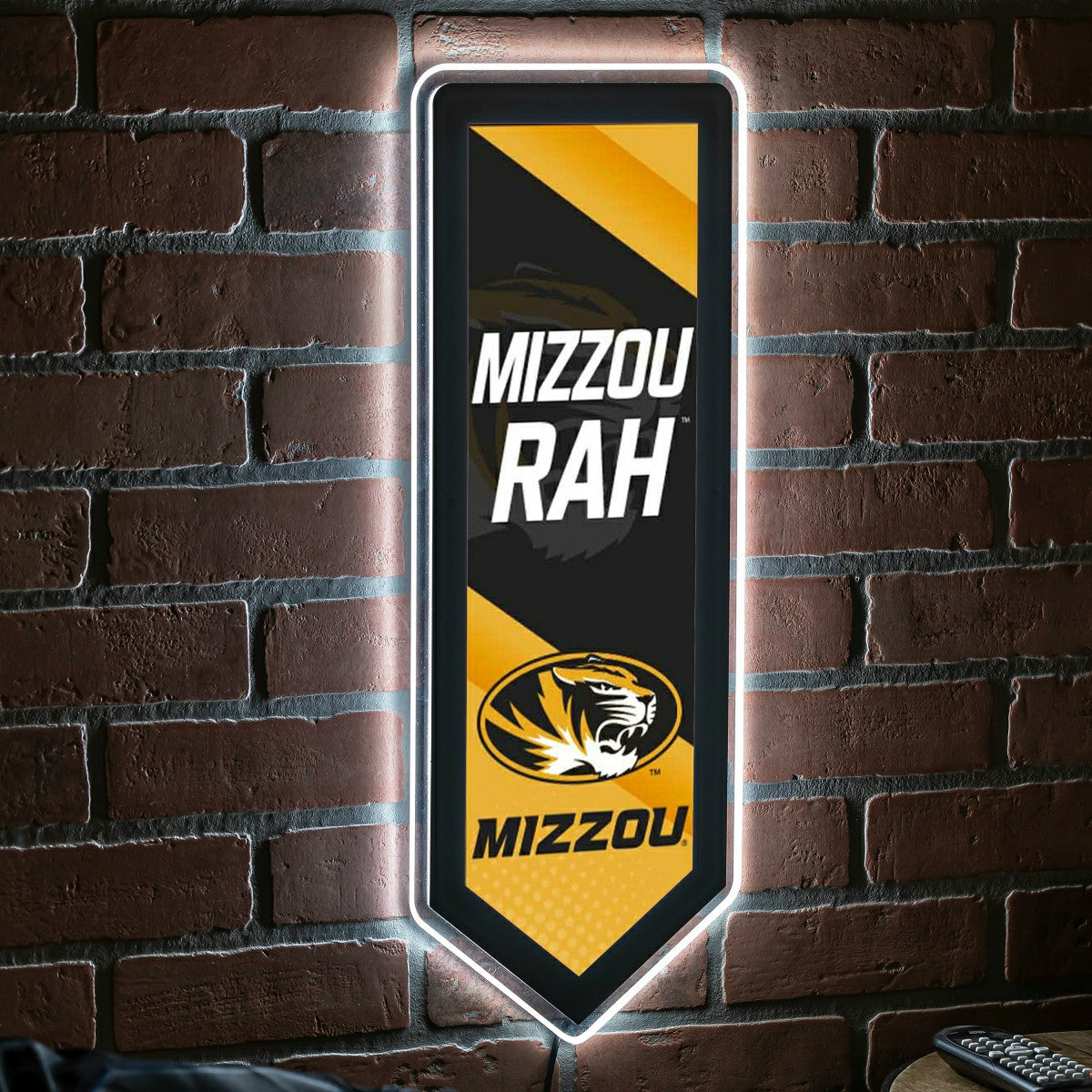 LED Wall Decor, Pennant, University of Missouri - Collegiate Home