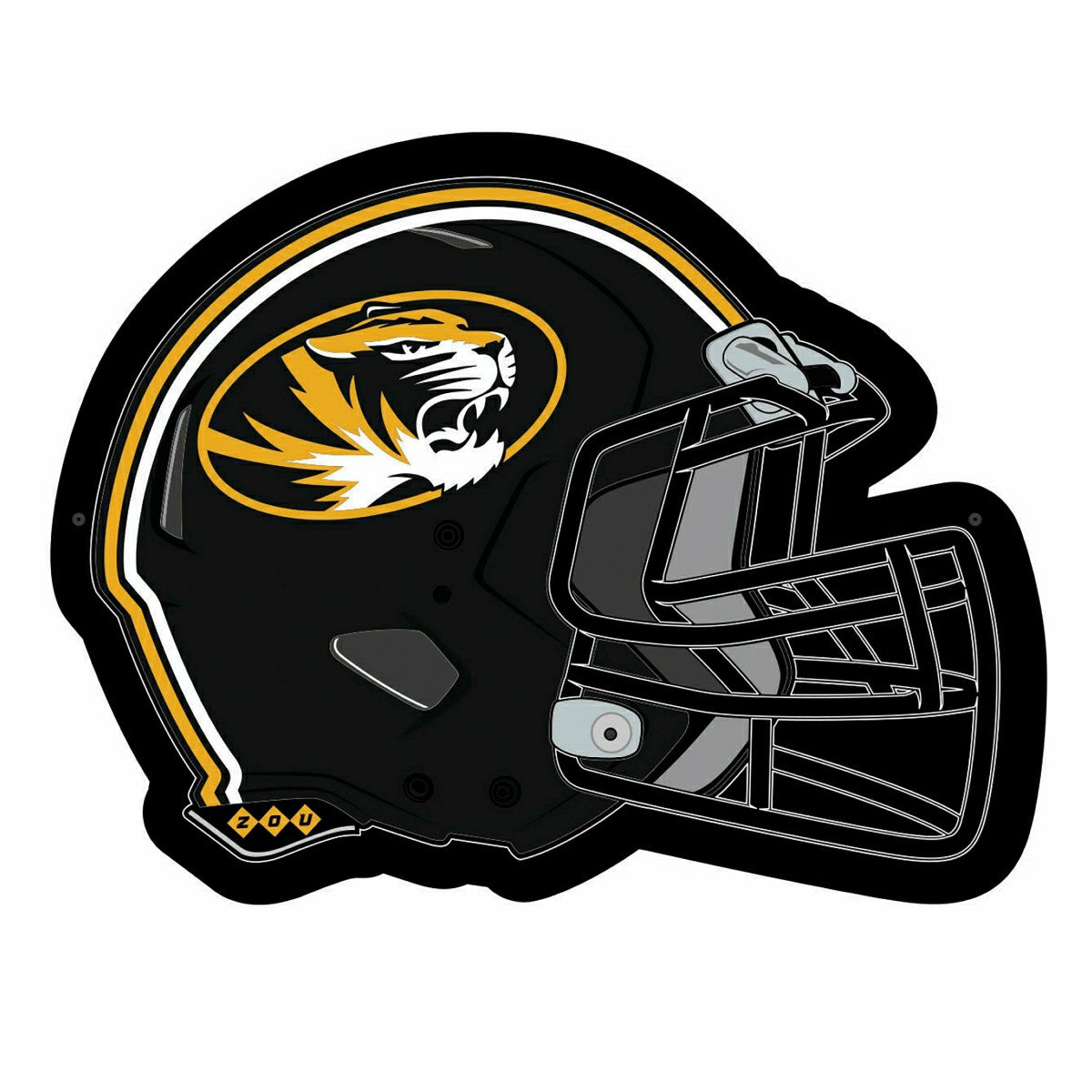 LED Wall Decor, Helmet, University of Missouri - Collegiate Home