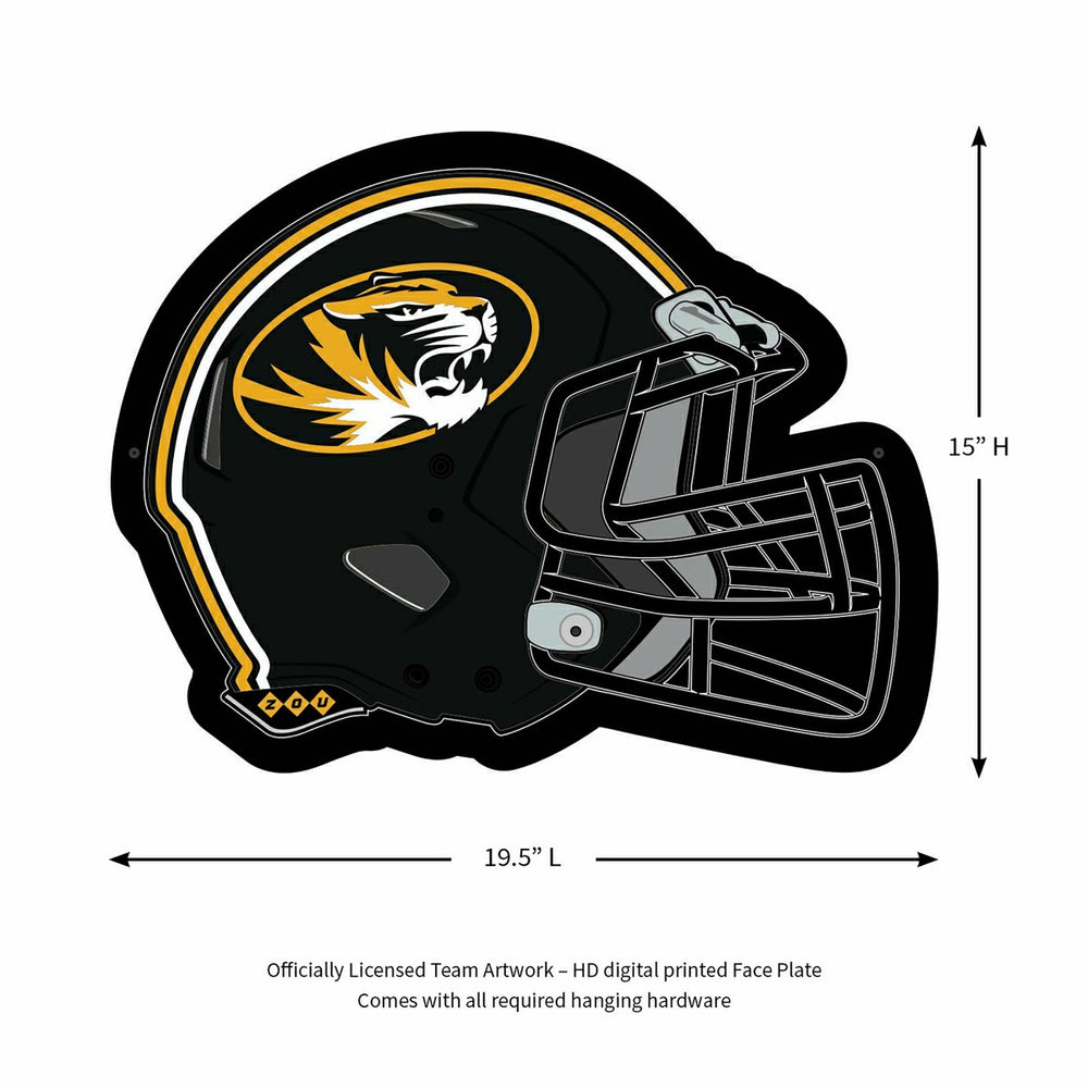 LED Wall Decor, Helmet, University of Missouri - Collegiate Home
