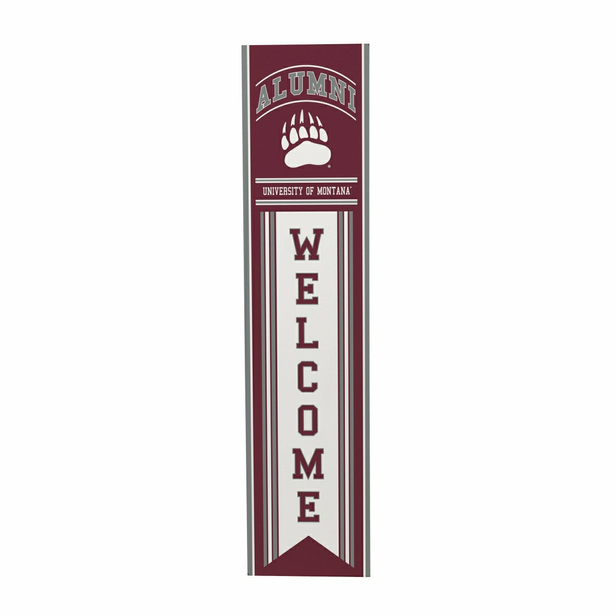 University of Montana Alumni Single Sided Large Leaner, 46" - Collegiate Home