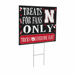 University of Nebraska Yard Sign, Halloween Treats for Fans - Collegiate Home