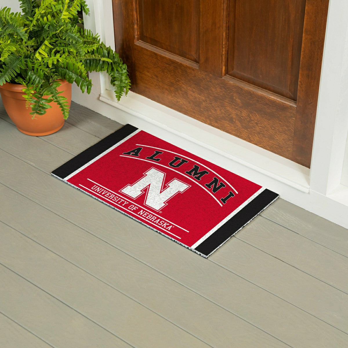 University of Nebraska Alumni Mat, 28"x16" - Collegiate