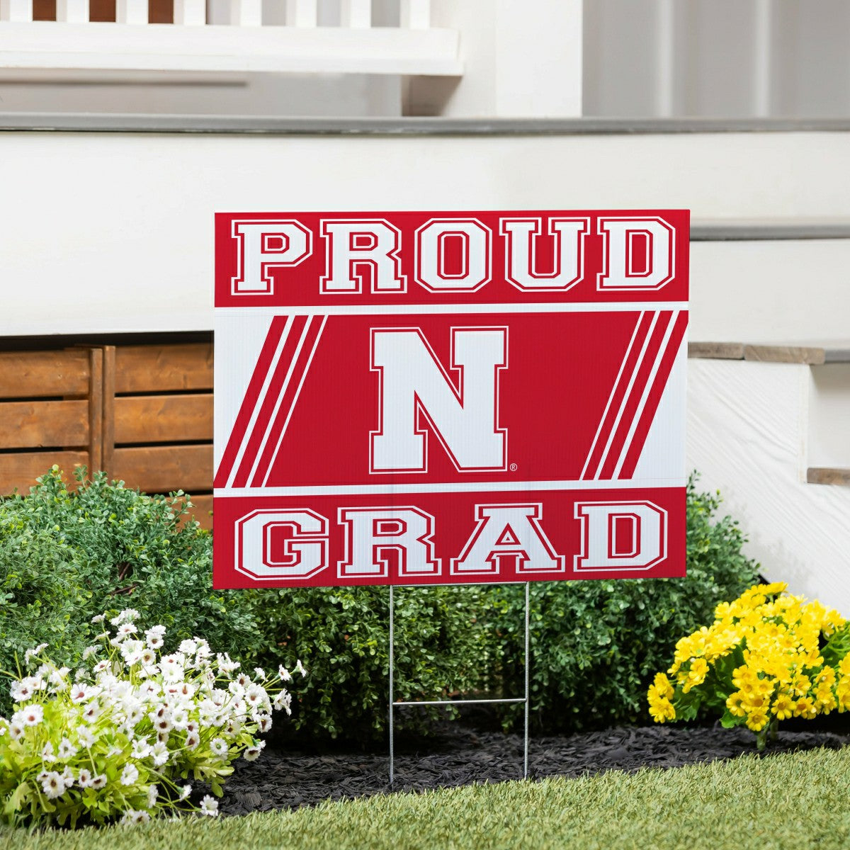 University of Nebraska Coroplast Yard Sign Graduate - Collegiate Home