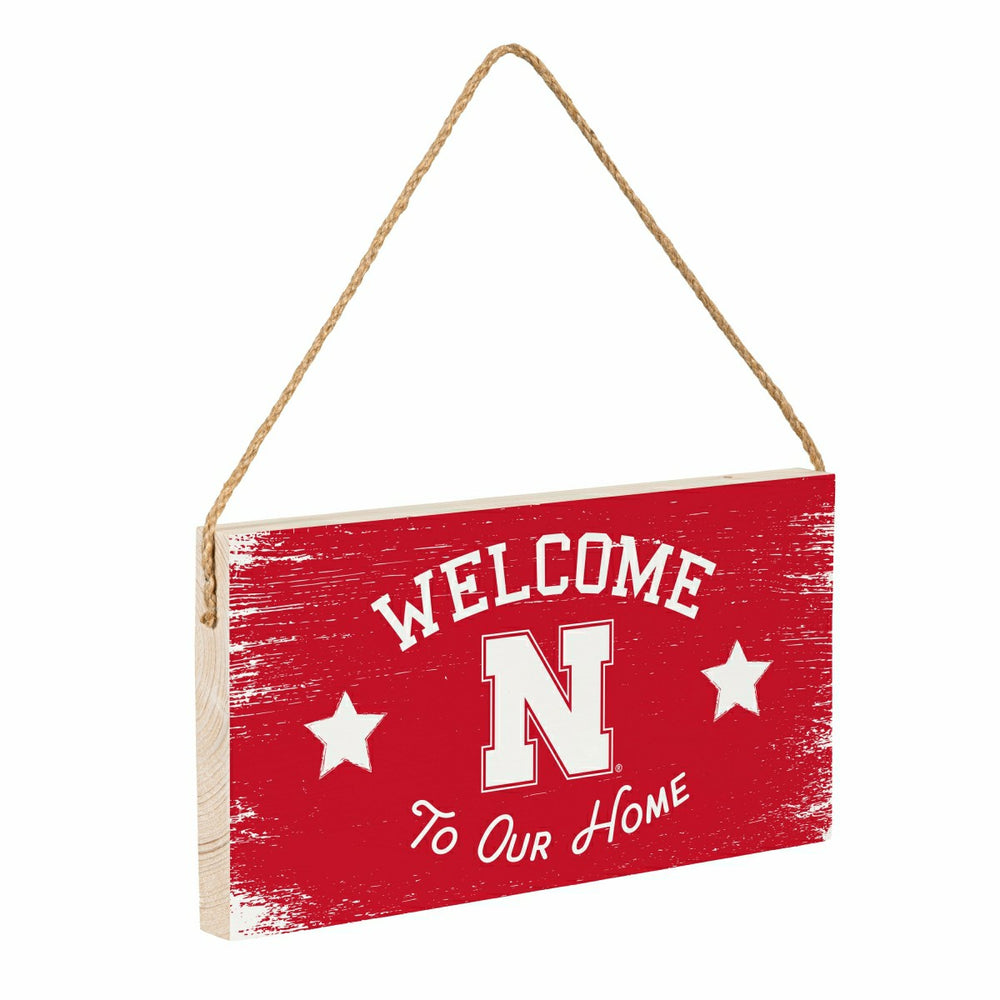 University of Nebraska Wood Wall Sign, 6x11 - Collegiate Home