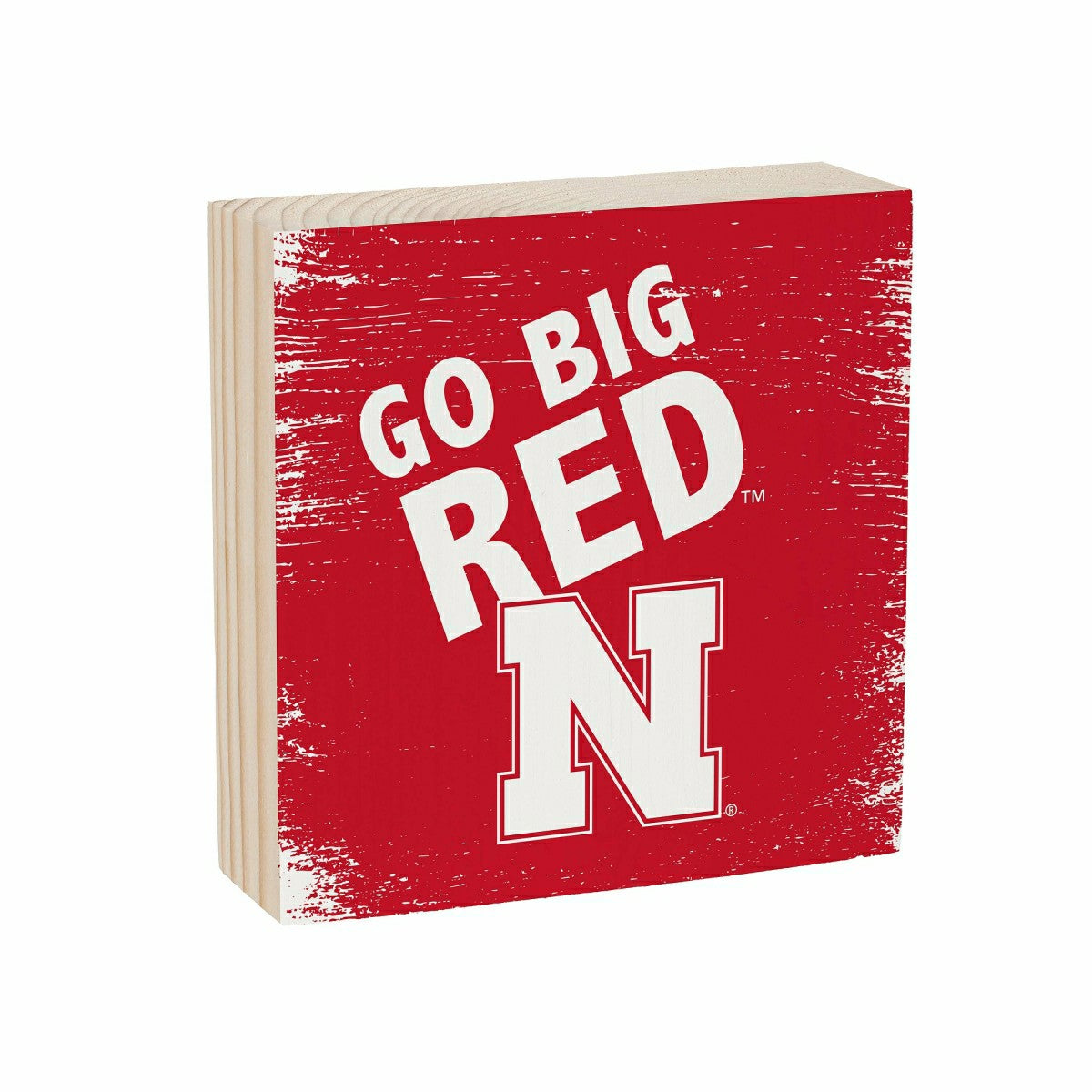 University of Nebraska Plock, Down Home Fans, 6x6 - Collegiate Home