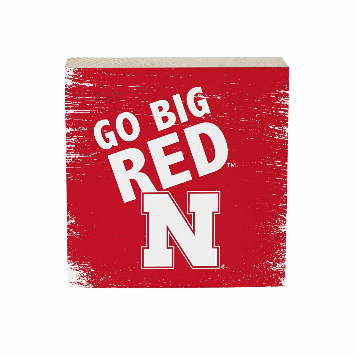 University of Nebraska Plock, Down Home Fans, 6x6 - Collegiate Home