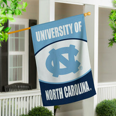 University of North Carolina Suede Flag, House - Collegiate Home