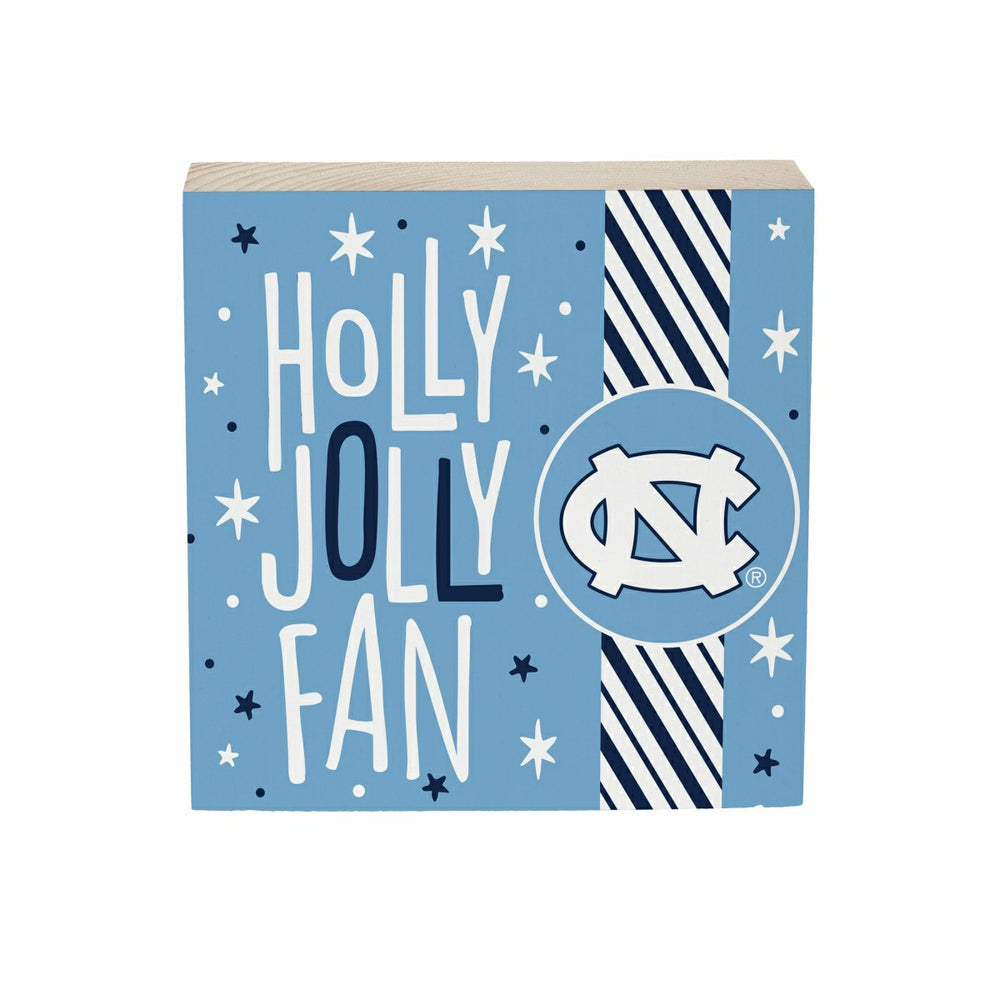 University of North Carolina Block, Holiday, 6x6 - Collegiate Home