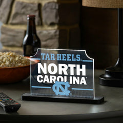 University of North Carolina College Rectangle Desklite LED Decor - Collegiate Home
