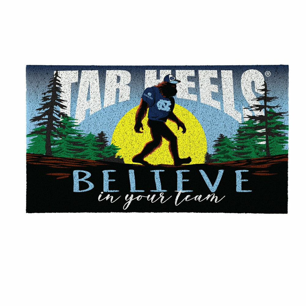 University of North Carolina Bigfoot PVC Mat, 28"x16" - Collegiate
