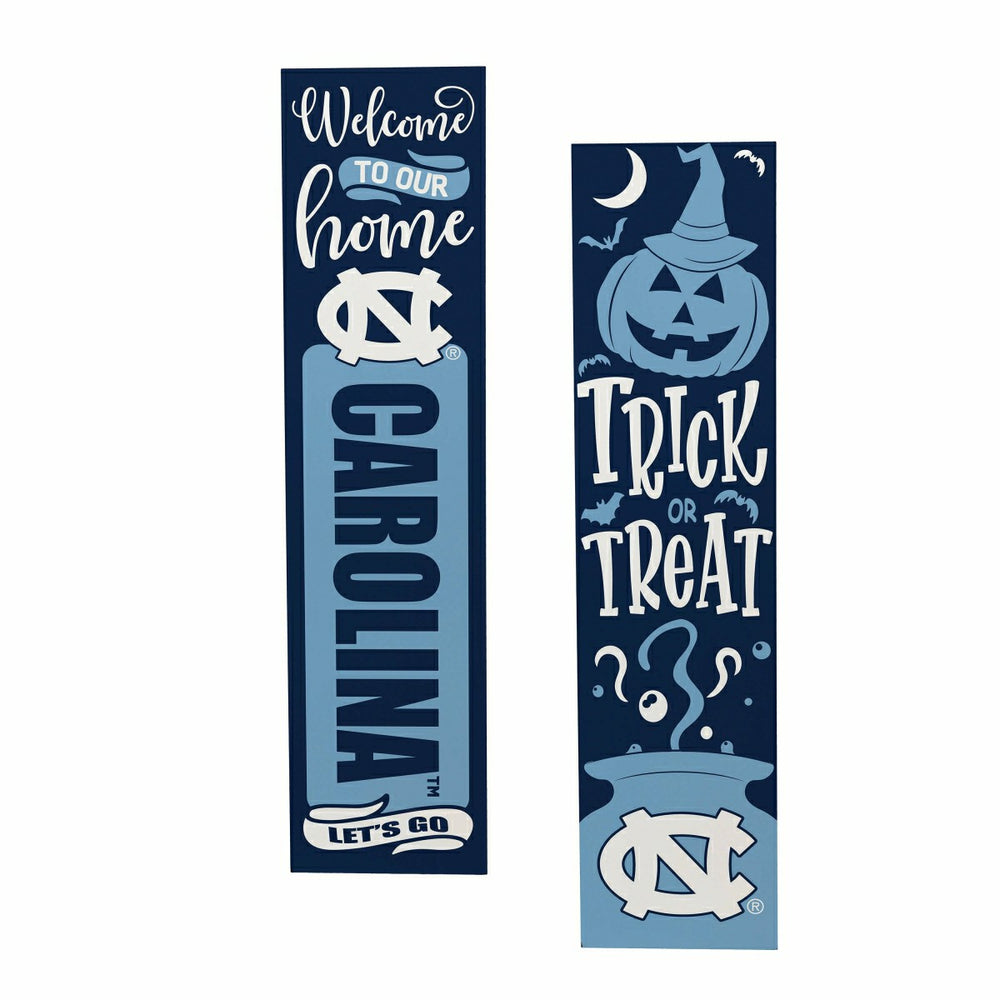 University of North Carolina 47" Double Sided Leaner, Halloween - Collegiate Home
