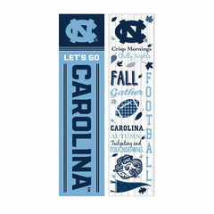 University of North Carolina 46" Double Sided Leaner, Fall Seasonal - Collegiate Home
