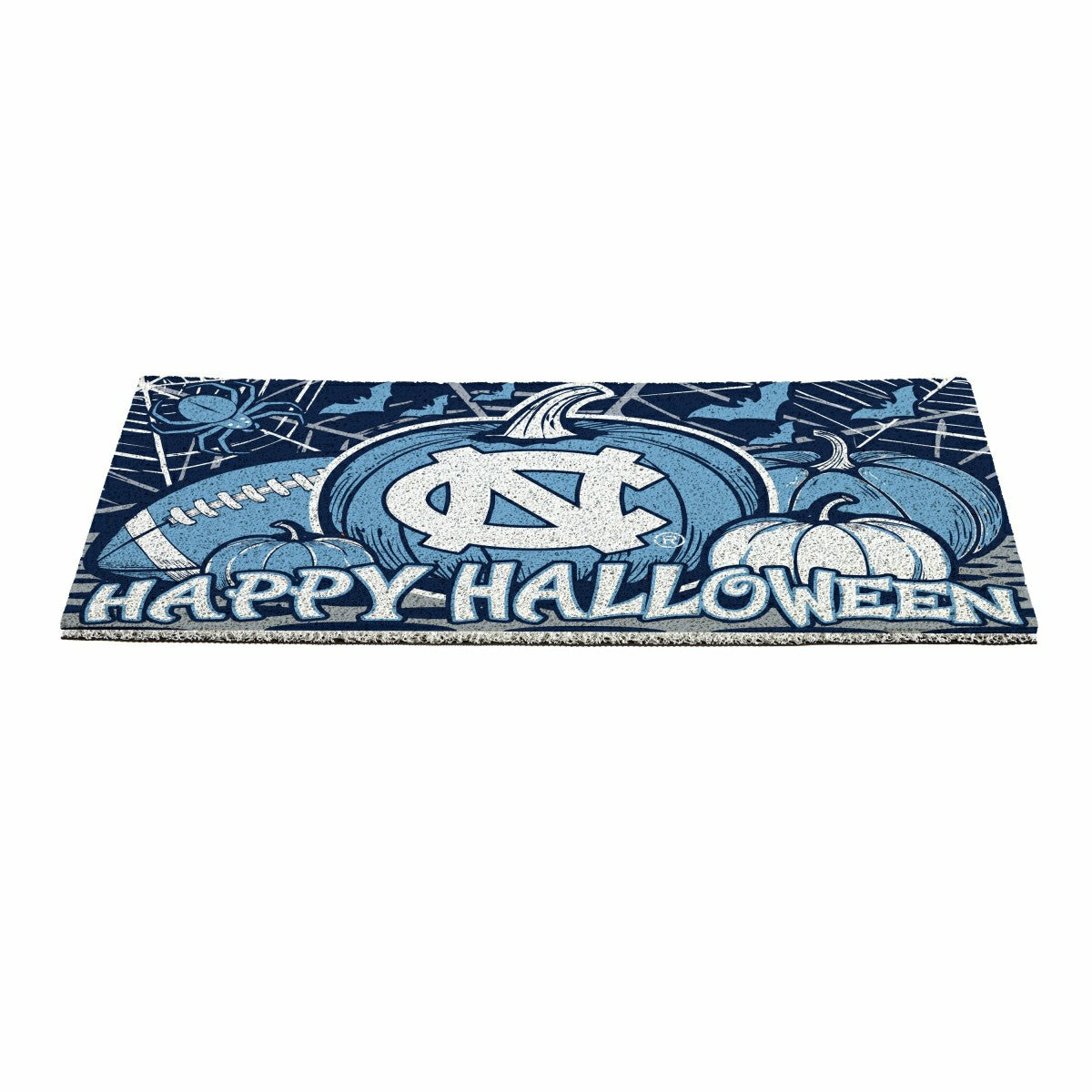 University of North Carolina Halloween PVC Mat, 28"x16" - Collegiate
