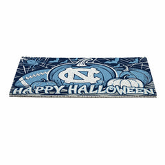 University of North Carolina Halloween PVC Mat, 28"x16" - Collegiate