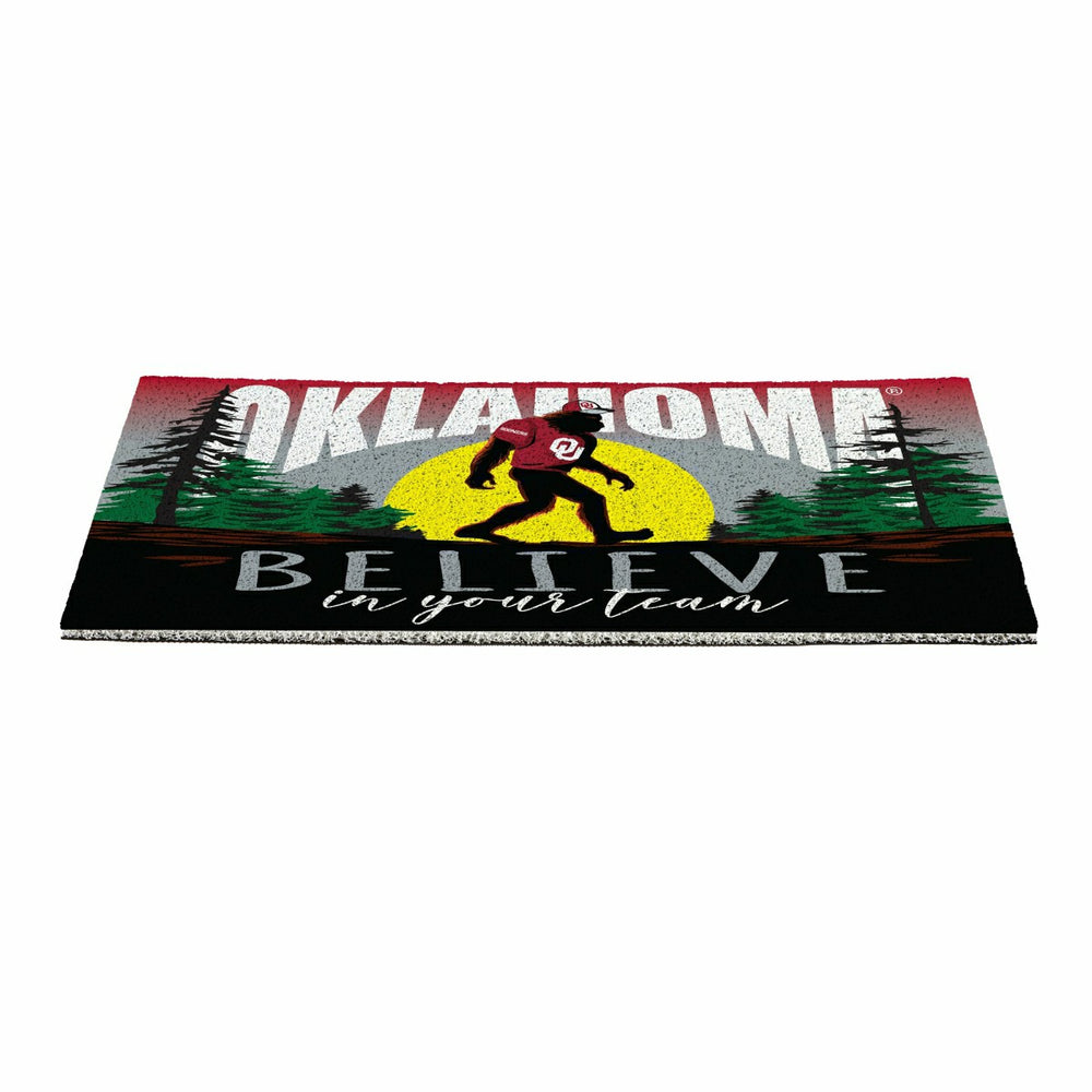 University of Oklahoma Bigfoot PVC Mat, 28"x16" - Collegiate