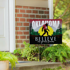 University of Oklahoma Yard Sign, Bigfoot - Collegiate Home