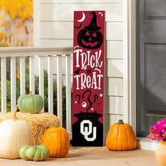 47" Double Sided Leaner, University of Oklahoma, Halloween - Collegiate Home