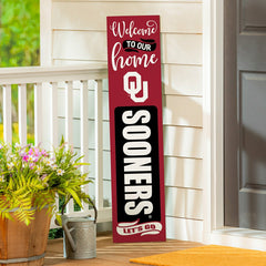 47" Double Sided Leaner, University of Oklahoma, Halloween - Collegiate Home
