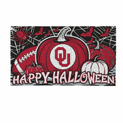 University of Oklahoma Halloween PVC Mat, 28"x16" - Collegiate