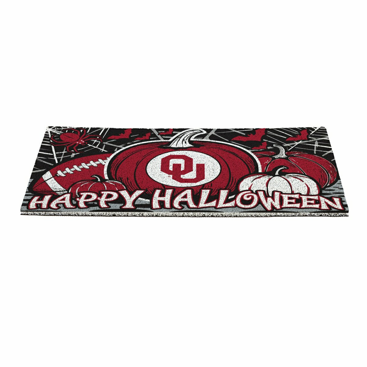 University of Oklahoma Halloween PVC Mat, 28"x16" - Collegiate