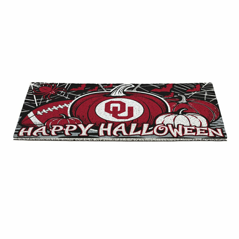 University of Oklahoma Halloween PVC Mat, 28"x16" - Collegiate