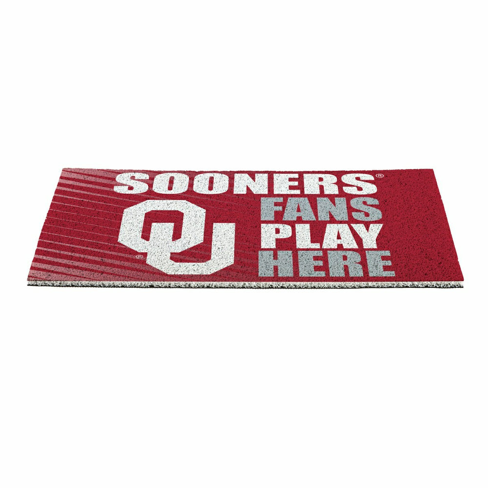 University of Oklahoma Fan Mat, 28"x16" - Collegiate