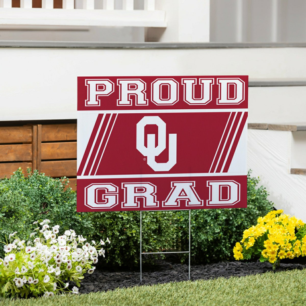 University of Oklahoma Coroplast Yard Sign Graduate - Collegiate Home