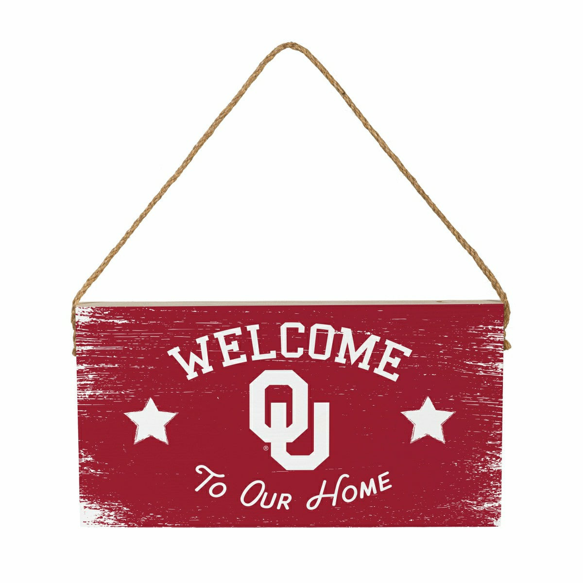 University of Oklahoma Wood Wall Sign, 6x11 - Collegiate Home