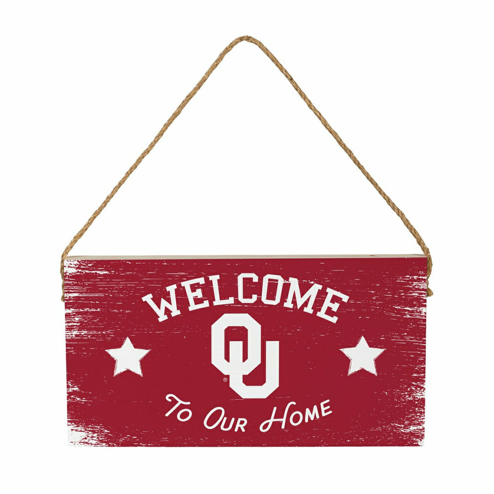 University of Oklahoma Wood Wall Sign, 6x11 - Collegiate Home