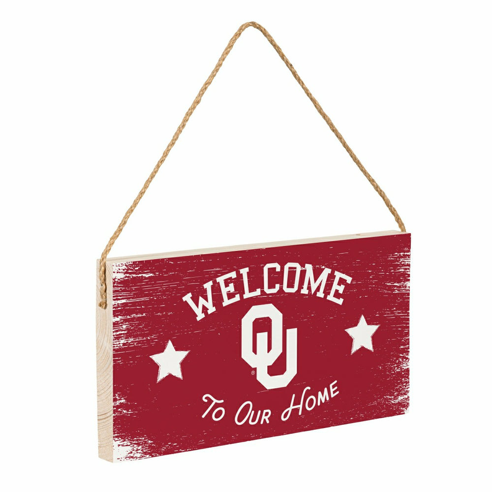 University of Oklahoma Wood Wall Sign, 6x11 - Collegiate Home