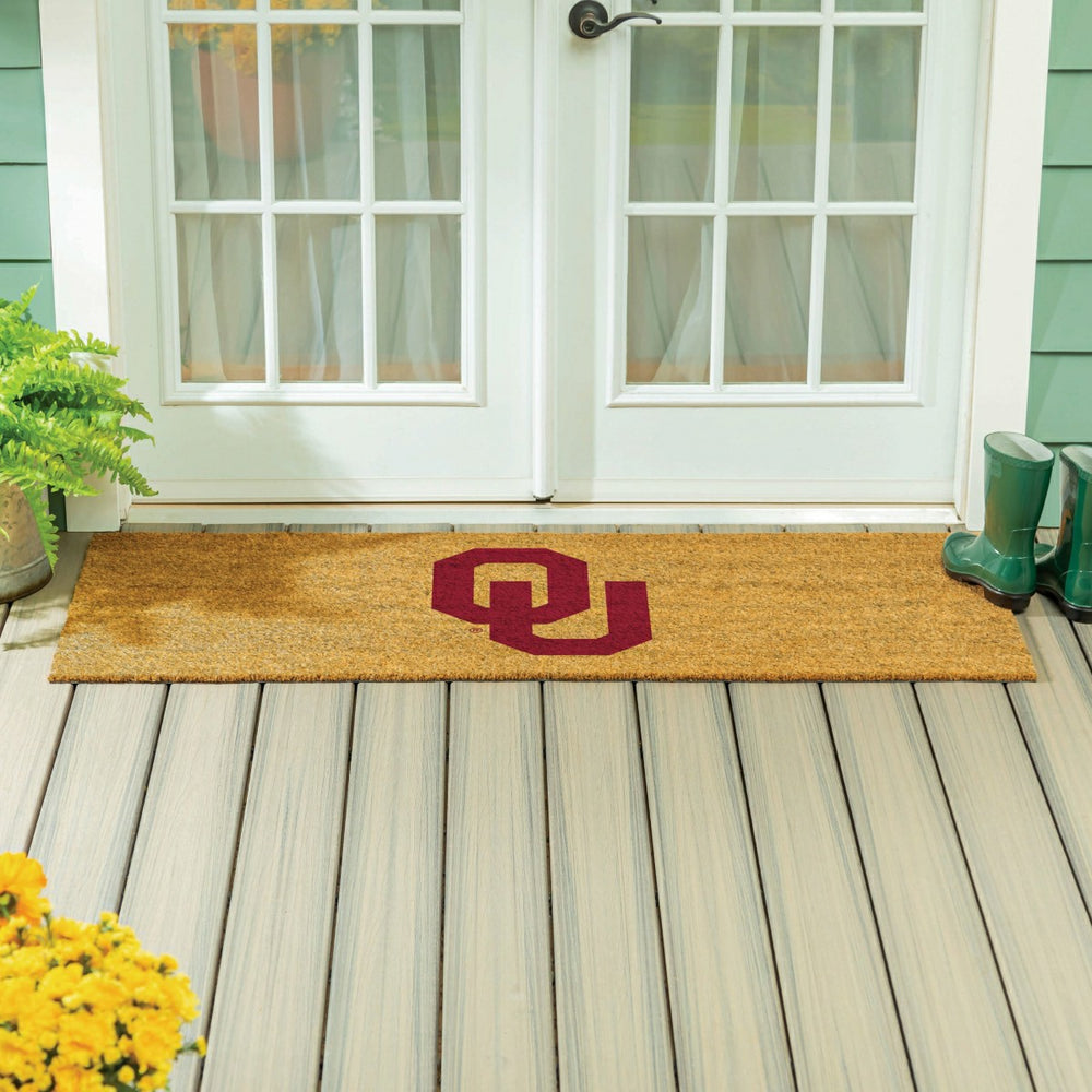University of Oklahoma Extra Large Full Color Coir Mat, 60"x24" - Collegiate