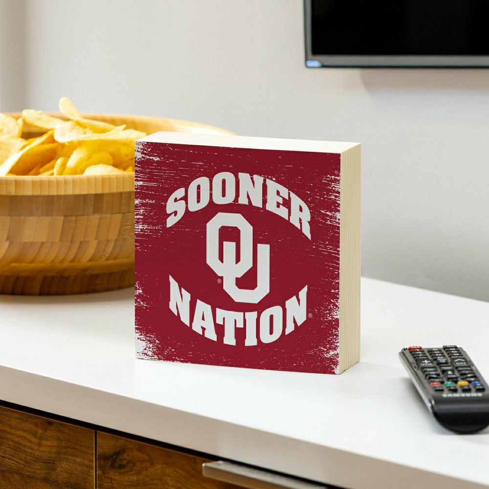University of Oklahoma Plock, Down Home Fans, 6x6 - Collegiate Home