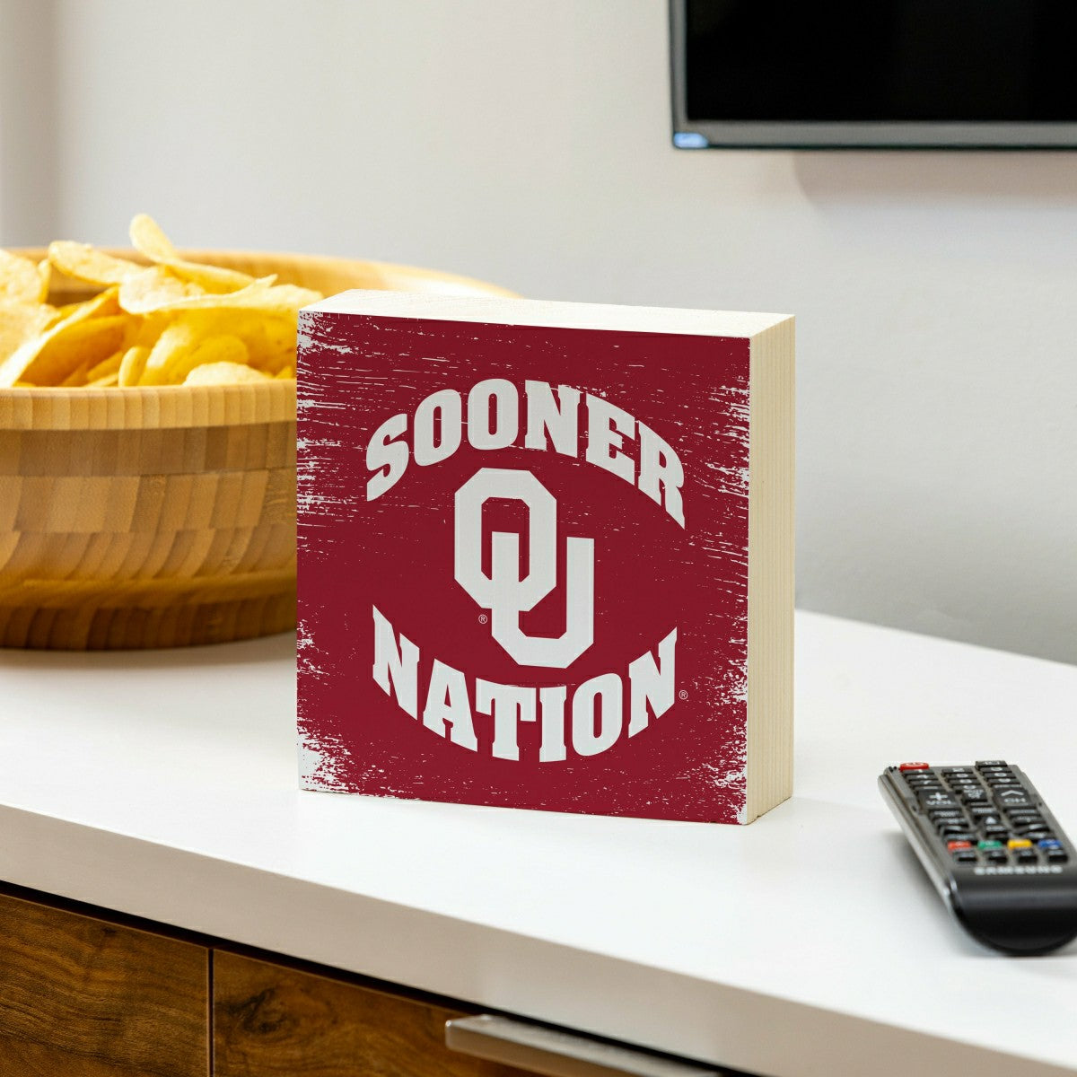 University of Oklahoma Plock, Down Home Fans, 6x6 - Collegiate Home